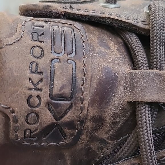 MEN'S ROCKPORT CASUAL RUGGED LEATHER OXFORDS - Picture 4 of 4